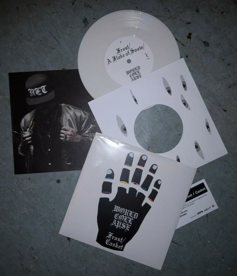 WORLD COLLAPSE Frost / Casket 7" Lim White SEALED | 2013 Reaper Records | HCPUNK - Bild 3 von 3