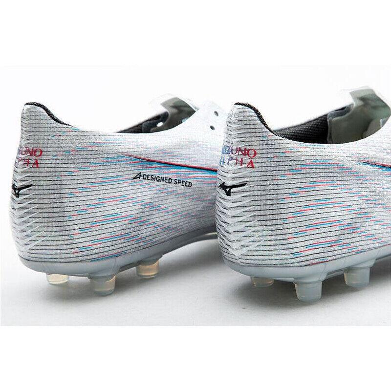 Mizuno Alpha AG Japan P1GA236109 White Mens Football Cleats Mizuno Alpha AG Japan P1GA236109 White Mens Football Cleats