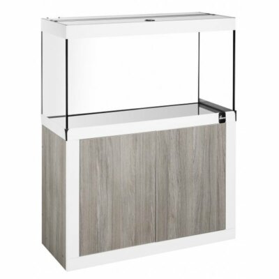 Diversa LED Aquarium Set 120x50x50cm Fine Line 300 Liter rechteck truffle-white