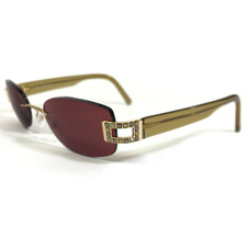 Daniel Swarovski Sunglasses Frames S567 /20 V 6051 Green 23KT Plated 53-20-110