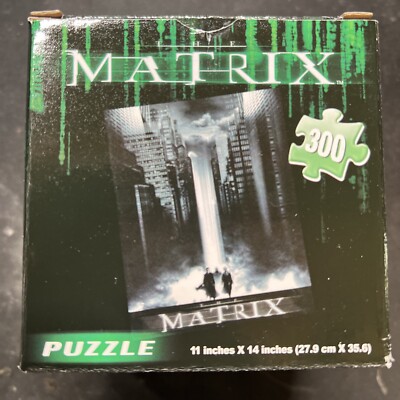 The Matrix Loot Crate Exclusive 300 Piece Jigsaw Puzzle [New In Box]