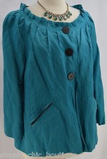 Classiques Entier Atelier Pleated Jacket Light Coat Blazer Portrait Metallic Xl