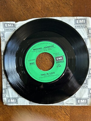 Michael Johnson - Bluer Than Blue - 7'' 45RPM 1978 - EMI America 8001