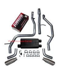 2009 - 2014 Avalanche Yukon XL Suburban Dual Exhaust Kit w/ Flowmaster 50 Series