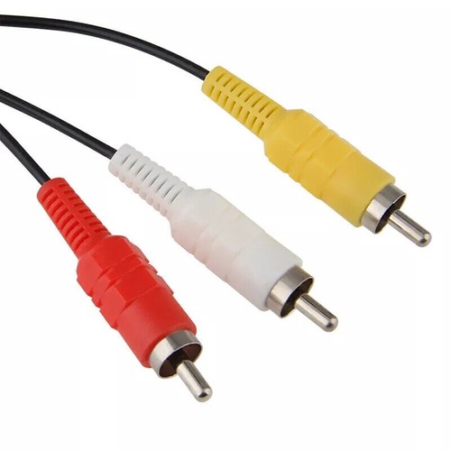 TV AV 3 RCA Cord Audio Video Cable for Microsoft Original/Classic Xbox 1st Gen - Picture 6 of 10