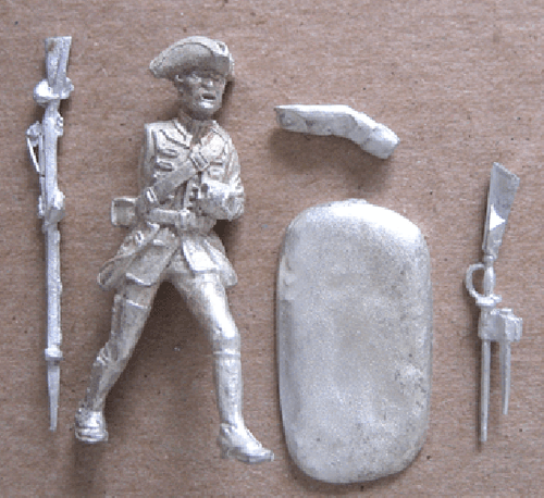 Valiant Miniatures Kit# 9887 - Barrell's Regiment, Culloden - 1746 - 54mm - Imagen 2 de 2