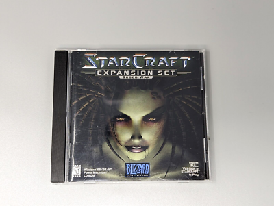 Starcraft + Starcraft Expansion Set Pour PC - Boîte Seule, Jeu Fonctionne