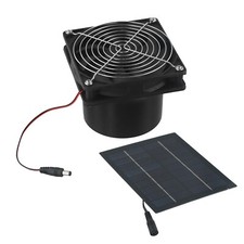 Ventilatore Solare 10W Impermeabile IP65 Per Serra, Casa Per Animali, Camper E Esterni - Foto 6