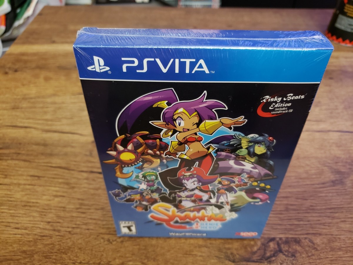 PlayStation Vita SHANTAE 1/2 GENIE HERO RISKY BEATS EDITION Brand New PS  VITA