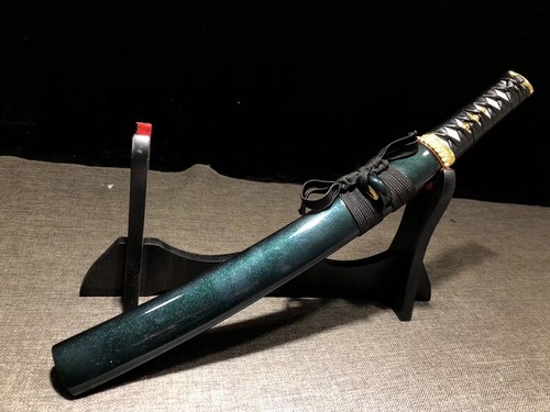 21" Ton gehärtete 1095 Stahlklinge japanischer Samurai Tanto Kinfe scharf - Bild 6 von 9