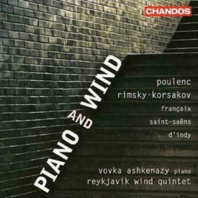 VOVKA ASHKENAZY REYKJAVIK WIND QUINTET PIANO AND WIND CD NEW SEAL POULENC D'INDY