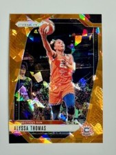 Alyssa Thomas 2024 Panini WNBA Prizm Orange Cracked Ice Prizm #44