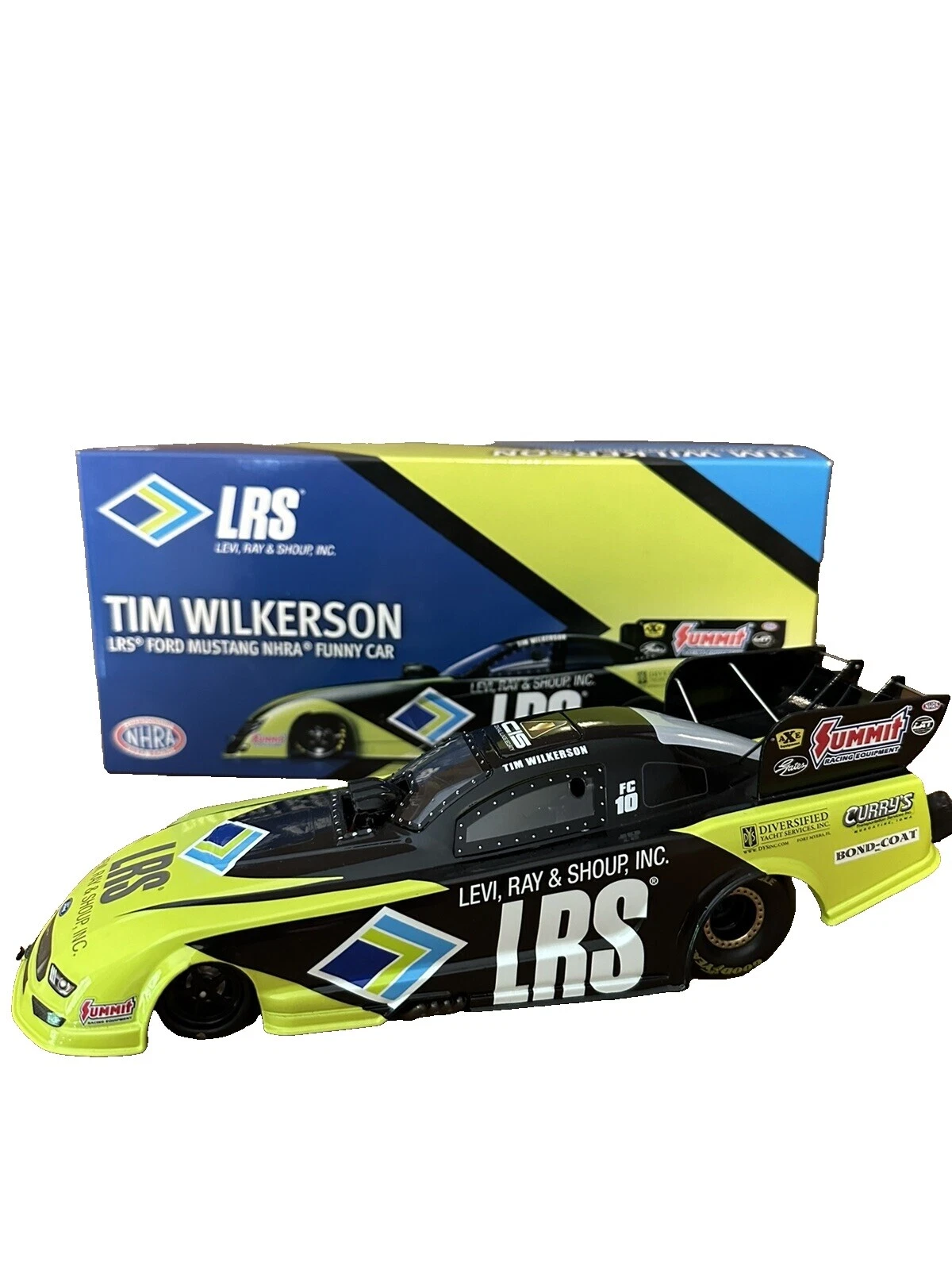 Литые модели спортивных и туристических автомобилей NHRA 2017 года выпуска автомобиль