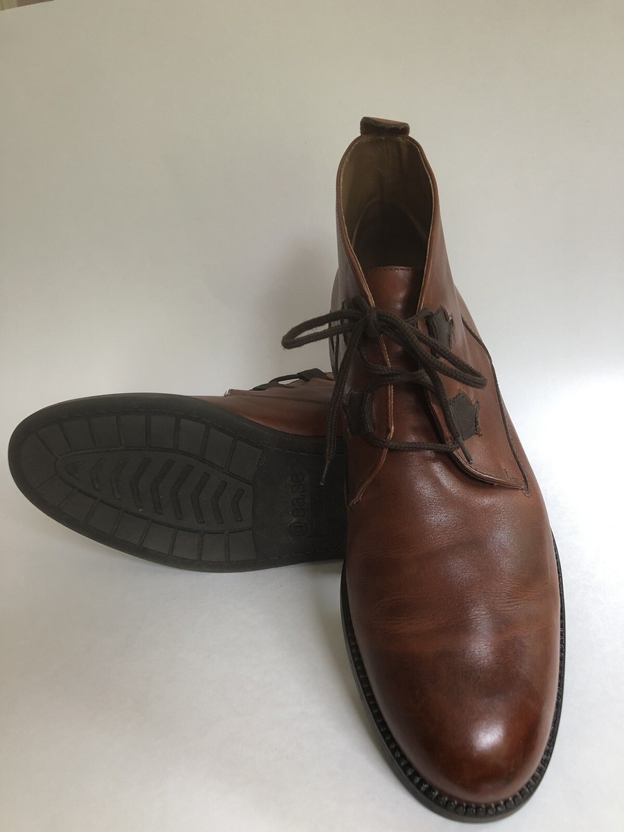 FLORSHEIM @ EASE Brown Leather Boots Men display picture 1
