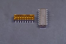 Lot of 2 SD08H0SB C&K DIP Switch 8 Pos Slide SPST 100mA 25VDC 16 Gull Wing