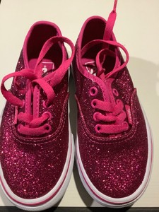 girls glitter vans