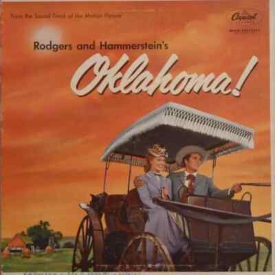 LP Rodgers And Hammerstein Oklahoma! ORIGINAL 1ST GERMAN NEAR MINT Capitol