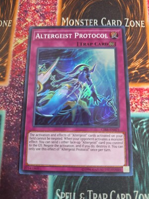 Yu-Gi-Oh! Altergeist Protocol Circuit Break CIBR-EN071 Super Rare Unlimited NM