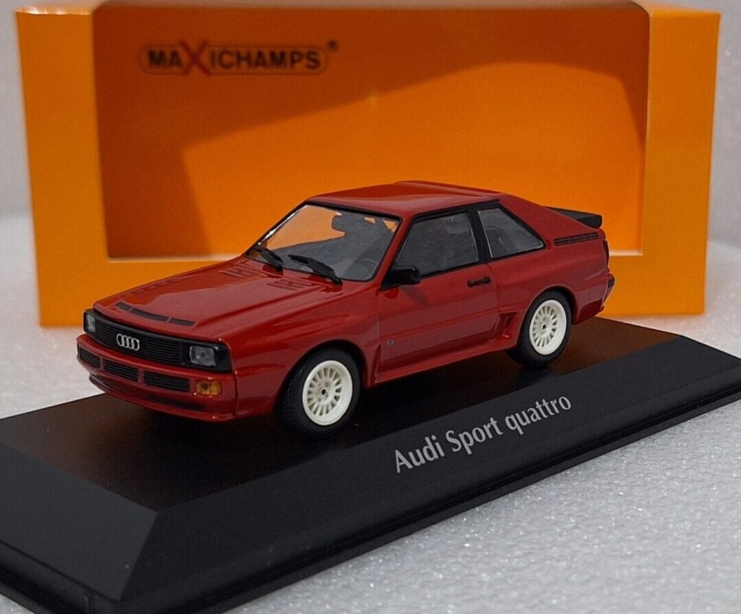 5) Audi Sport Quattro 1984 Red 1:43 Minichamps 940012120 5) Audi Sport Quattro 1984 Red 1:43 Minichamps 940012120