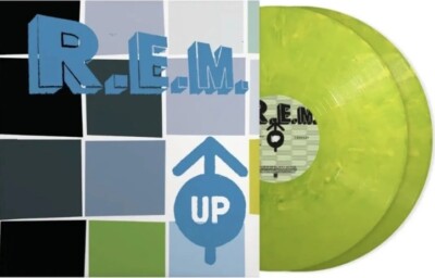 R.E.M Up 25th Anniversary Limited Edition Green Marble Vinyl LP 