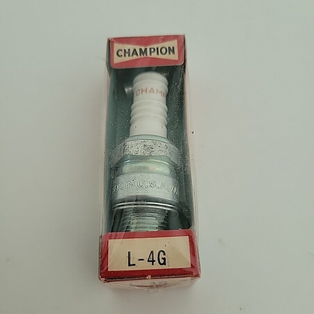 Champion L-4G Gold Palladium Spark Plugs New Old Stock NOS L4G