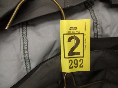 Columbia Größe S Herren grau 100 % Nylon Ständer mit durchgehendem Reißverschluss Kragen Tasche Windbreaker 292 - Bild 11 von 11