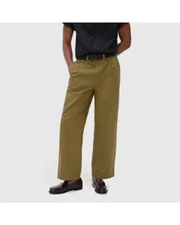 G.H. Bass Men's Size 34W Sayle Chino Pant Green Deadstock NWT