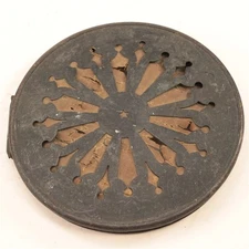 Clock Back Door 4-1/2 inches - Antique - XC523