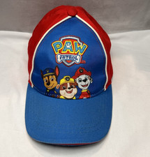 PAW Patrol Kids Baseball Cap   Chase, Rubble  Marshall   Red  Blue Adjustable
