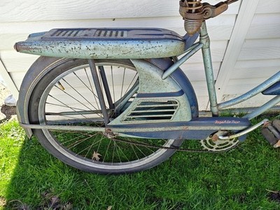 1950's J.C. HIGGINS Regal Deluxe Girls Vintage Blue Bike With