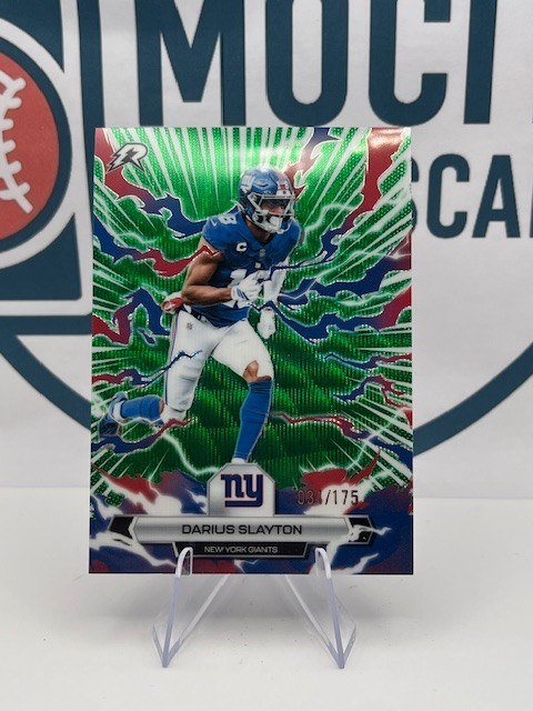 DARIUS SLAYTON 2025 Topps Resurgence #72 Green Surge /175  New York Giants