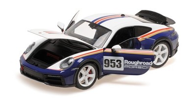 Minichamps 1/18 PORSCHE 911 DAKAR ROUGHROADS 2022 WITH OPENINGS - 110062075