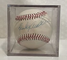 Sparky Anderson & Alan Trammell Signed Baseball - No COA