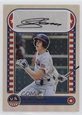 2025 Stars and Stripes 15U National Team Signatures Holo Jacob Seamon Auto 0j81