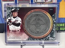 2017 Topps Update Baseball Cal Ripken Jr. Commemorative MVP Award Card #MVPR-CRJ