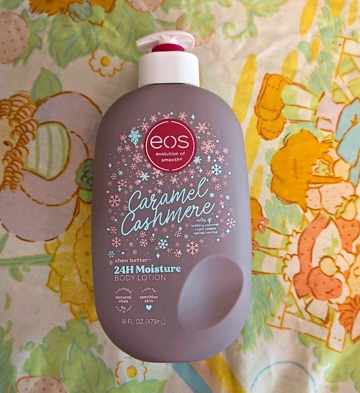eos Shea Better Body Lotion 24H Moisture Caramel Vanilla 16 fl oz