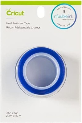 Heat Resistant Tape for EasyPress, 0.75in x 52ft, Durable and Flexible