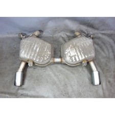 BMW E90 335d Factory Rear Exhaust Muffler Pair Left Right 2009-2011 USED OEM