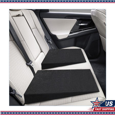 Auto Seat Wedge Leveling Cushion Truck Driver Heightening Seat Pad Color 2 Pcs