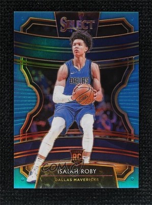 2019 Panini Select Concourse Light Blue Prizm /299 Isaiah Roby #62 Rookie RC 9su