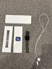 Apple Watch Series 9 45mm Aluminum Case with Sport Band - Midnight, M/L (GPS...