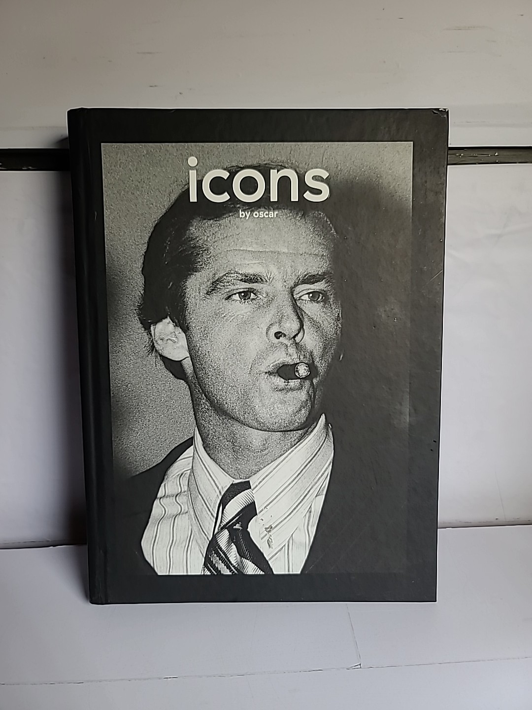 Icons by oscar abolafia hardcover photography book celebrities elvis sinatra
