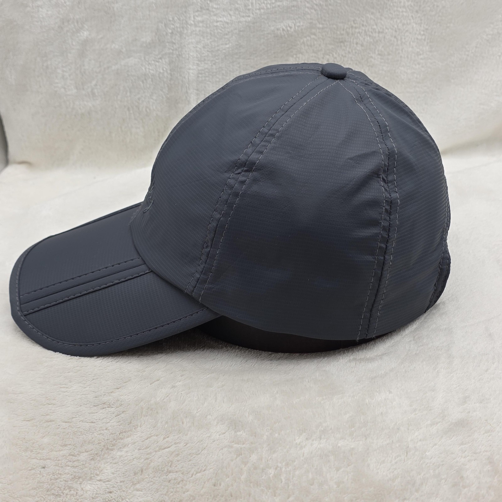 Outfly Hat Cap Strap Back Gray Packable Lightweig… - image 5