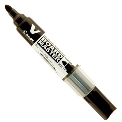 PILOT Whiteboard Marker V BOARD MASTER Rundspitze 2,3 mm schwarz