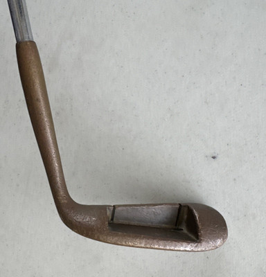 Vintage Ray Cook ASP Lil Poison Texas Brass Long Neck Putter 34'' All Original SA