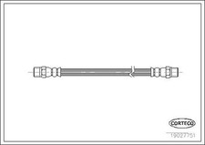Flexible de frein Volvo C70
