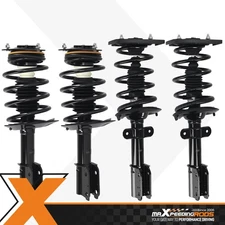 Set 4 Front Rear Shock Struts w/ Spring Assembly For Chevrolet Impala 2006-2013