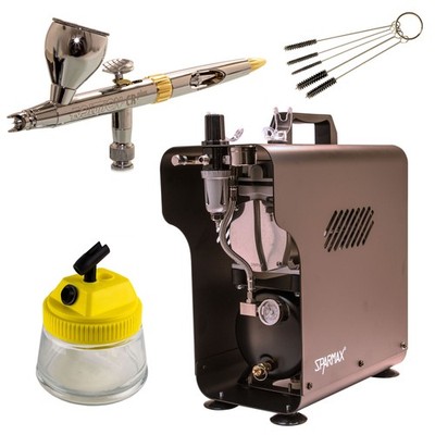 Profi Airbrush Set 24 - Evolution 121233 und Sparmax TC-620X Kompressor