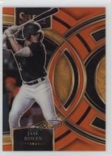 2024 Panini Select Premier Level Orange Prizm 30/49 Jase Bowen #11 19l7