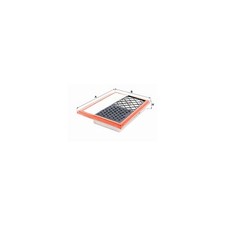 MANN Air Filter Left 250mm Length Replacement Fits Mercedes S-Class S 320 CDI